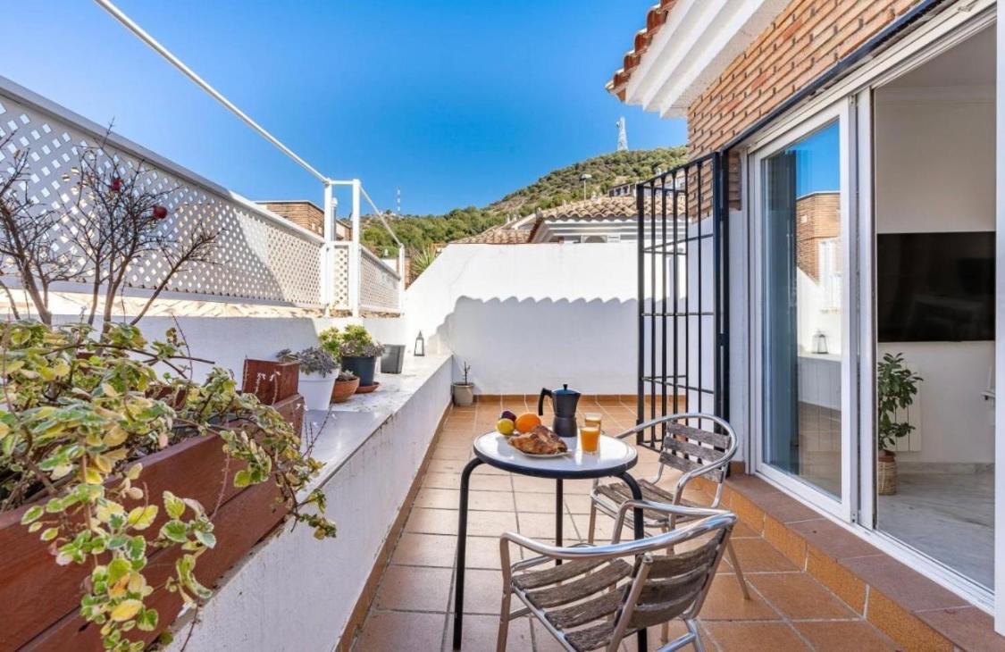 그라나다 Casa Con Piscina Comunitaria En Albayzin Alto 빌라 외부 사진